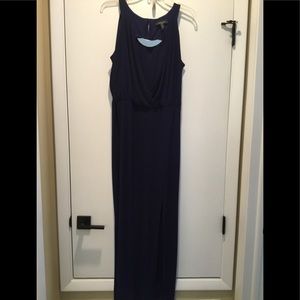 R&M Richards Navy Long Dress